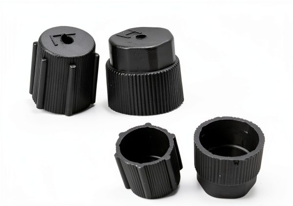 Ferianl Air Conditioning Valve Core Caps ABS Plastic-5