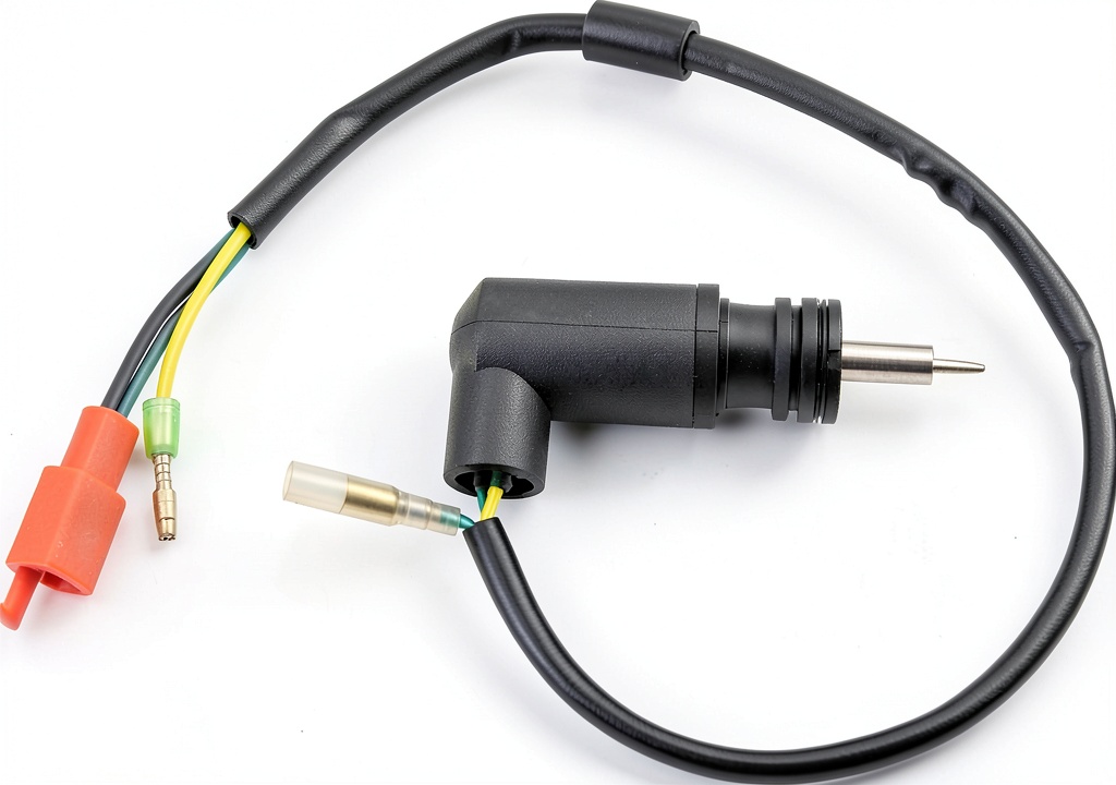 Installing Electric Choke Control for 250cc ATV Go Kart Scooter on a wooden workbench