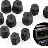 Ferianl Air Conditioning Valve Core Caps ABS Plastic-3