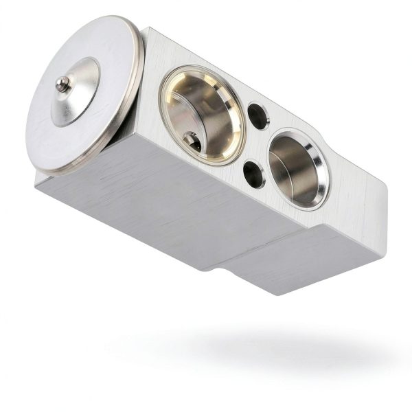 A-Premium AC Expansion Valve Aluminum 2 Port Rear-1
