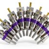 Zeikiwe AC Schrader Valve Core Set Aluminum 10pcs-0
