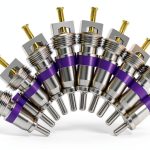 Zeikiwe AC Schrader Valve Core Set Aluminum 10pcs-0
