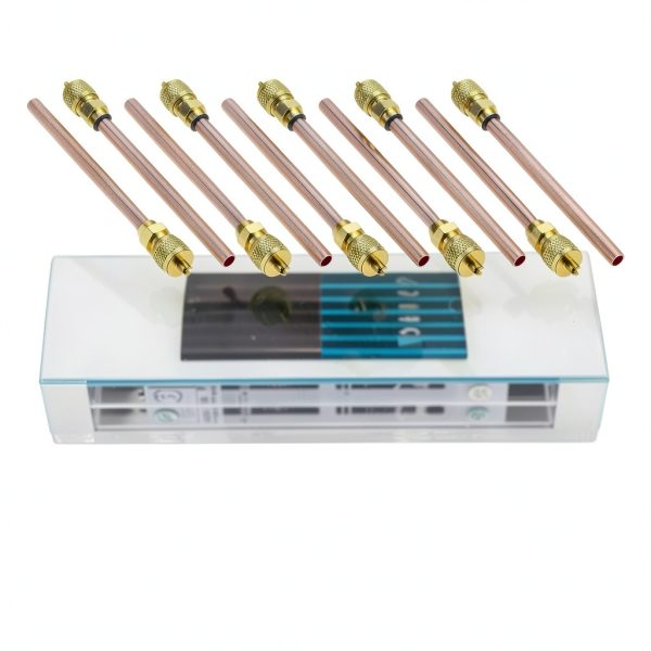 Gohantee HVAC Access Valve Kit 30 Copper Valves with Bullet Piercing-2