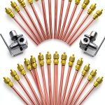 Gohantee HVAC Access Valve Kit 30 Copper Valves with Bullet Piercing-0