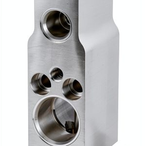 UAC Block Expansion Valve Metal OE Replacement 0.5in Flare Inlet-0