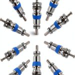Valve Core ST shengtuo 50PCS Brass Rubber NPT High Pressure-0