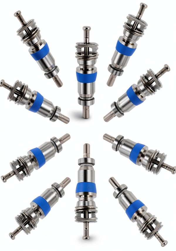 Valve Core ST shengtuo 50PCS Brass Rubber NPT High Pressure-0