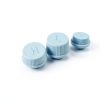 Rosojodg Blue Aluminum AC Valve Caps Universal Fit Replacement Set-2