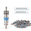 Valve Core ST shengtuo 50PCS Brass Rubber NPT High Pressure-1