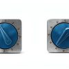 Kitchen Timer ALBAYRAK Mechanical Desk Timer with Magnetic Blue Steel-4
