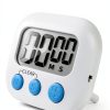 Digital Kitchen Timer 6 Pack Magnetic Back ON/OFF Switch LinkDm White-5