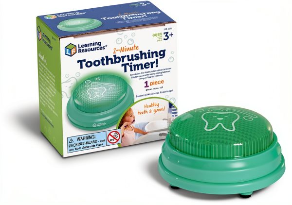 Learning Resources 2 Minute Toothbrushing Timer for Kids Model LER4371-0