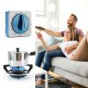 Kitchen Timer ALBAYRAK Mechanical Desk Timer with Magnetic Blue Steel-6