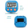 6 Pack Multi-Function Electronic Timer - Magnetic Digital Timers Big LCD Display The Loud/Silent Switch Countdown Timer Extensively Use in Break Time, Cooking,Gym, Meeting, Classroom-5