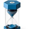 Large 30 Second Sand Timer, Colorful Durable Hourglass Sand Clock, Plastic Blue Sand Watch 30 Sec for Kids Games Classroom-1