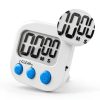Digital Kitchen Timer 6 Pack Magnetic Back ON/OFF Switch LinkDm White-1