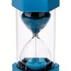 Large 30 Second Sand Timer, Colorful Durable Hourglass Sand Clock, Plastic Blue Sand Watch 30 Sec for Kids Games Classroom-0