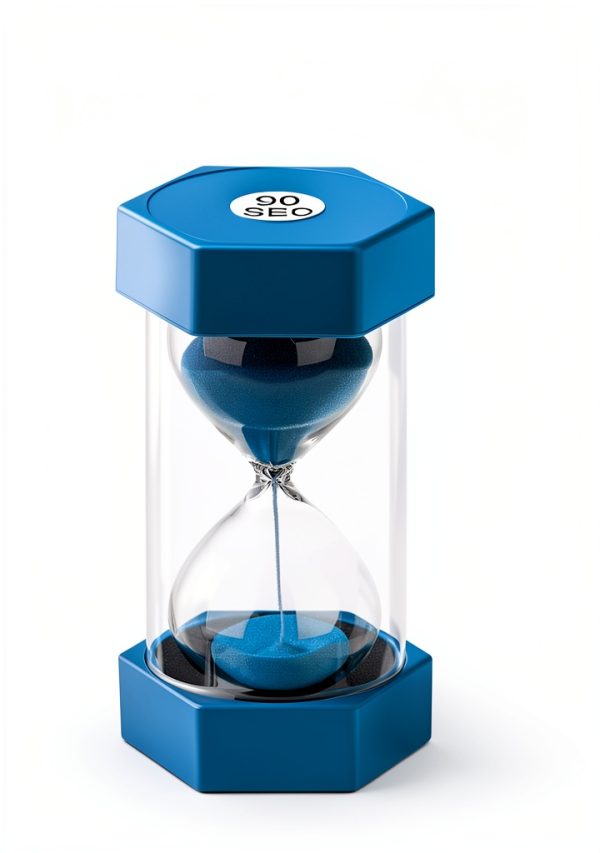 Large 30 Second Sand Timer, Colorful Durable Hourglass Sand Clock, Plastic Blue Sand Watch 30 Sec for Kids Games Classroom-5