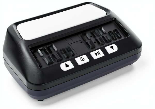 Chess Clock Generic Multifunctional Electronic Timer Black 4.1"Display-1