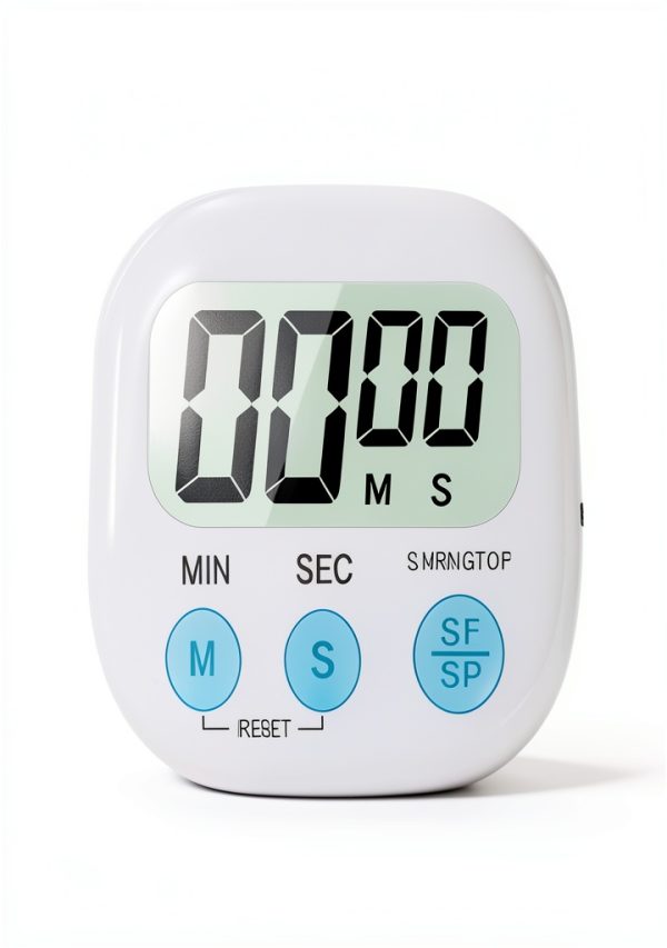 4-Piece Multi-Function Timer CHEMEILAI ABS LCD with Magnetic Stand-1