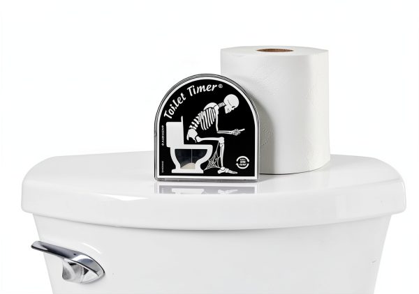 Katamco Toilet Timer (Skeleton Edition), Funny Gift for Men, Husband, Dad, Birthday, Christmas, Stocking Stuffer, Halloween, Retirement, Father's Day, As seen on Shark Tank.-2