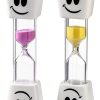 Smile Tooth 2 Minute Sand Timer 2 Pack Colors Rhode Island Novelty-2