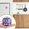 Digital Timer AOUVES Classroom Timer 4-Pack Pink Blue Green Purple-4