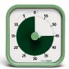 TIME TIMER Home MOD - 60 Minute Kids Visual Timer Home Edition - for Homeschool Supplies Study Tool, Timer for Kids Desk, Office Desk and Meetings with Silent Operation (Fern Green)-0
