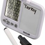 Taylor 5849 Four-Event Digital Timer with Whiteboard for School, Learning, Projects, and Kitchen Tasks, white-0