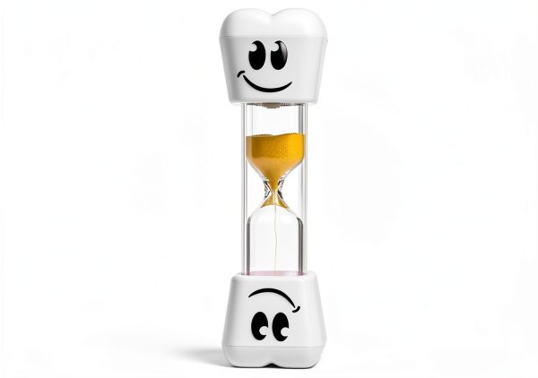 Smile Tooth 2 Minute Sand Timer 2 Pack Colors Rhode Island Novelty-3